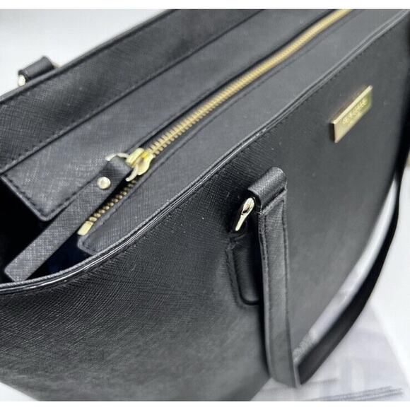 Kate Spade Authenticated Dally Laurel Way Shoulder Bag Leather Black WKRU4094 - Picture 13 of 14